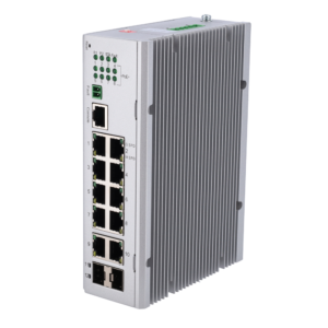 Safire SF-SWI8GE2GE2SFP-240W-DIN-MGD Switch Industrial L2+ Gestionable 8 PoE 240W Carril DIN