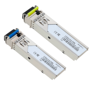 Kit de módulos transceptores SFP BiDi 2.5G LC Simplex monomodo 3 km grado industrial (SFP-2.5G-TR1513LX-3SMF-LC-I)