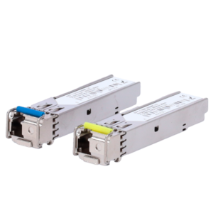 Kit de módulos transceptores SFP BiDi monomodo LC Simplex 1000Base-LX 20 km 1,25 Gb/s