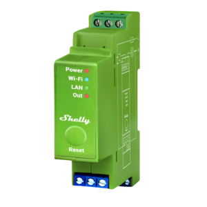 Shelly Pro Dimmer 1PM – Atenuador inteligente carril DIN 1 canal 200 W WiFi/BT/LAN