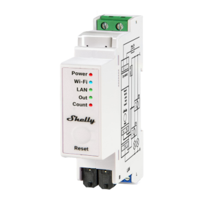 Shelly PRO EM-50 Medidor de Energía Monofásico 2 Canales Carril DIN WiFi/LAN/BT