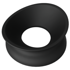 ThermTec Wild Eyepiece Protector Ocular de Goma Negro