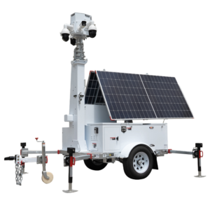 Safire TRAILER-12KWH-600W-9M Tráiler Autónomo Solar Videovigilancia 12000 Wh / 9 m