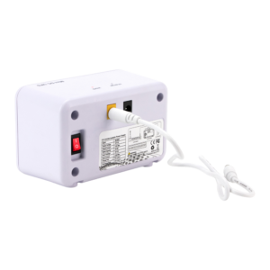 Mini UPS DC 12V/3A con batería Li-Ion 30Wh y tiempo de transferencia 0ms