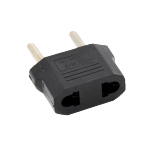 Adaptador de Enchufe Tipo A (USA) a Tipo F (EU) Negro 10 A 250 V AC