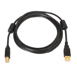 Cable USB 2.0 para impresora tipo A macho a B macho 3 m negro
