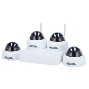 Uniview UV-KIT114-D42W Kit Videovigilancia WiFi 4 Domos 2 Mpx + NVR 4CH 1080p