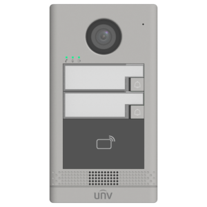 Uniview OEU-202S-HMK2 Placa de calle IP 2 apartamentos 2 Mpx PoE