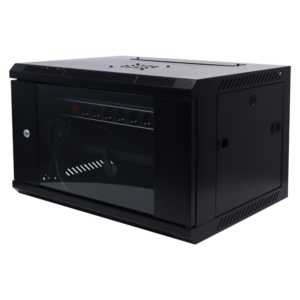 Uniview UV-RK-6U-WT Armario Rack 6U 19″ con ventilador, estante y regleta