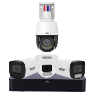 Uniview UV-STARTERKIT-01 Kit NVR 8CH PoE + 4 Cámaras IP 4 MP