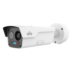 Uniview TIC2624S-F35-4F12AC-I3 Cámara Biespectal Térmica y Óptica 4 MP + 1080P Bullet