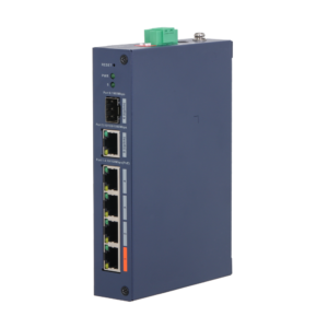 X-Security XS-SWI0604HIPOE-MF-60-DIN Switch Industrial L2 Gestionable 4×PoE Hi-PoE 60 W Carril DIN