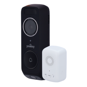 YouKey DB312 Videotimbre IP Doble Cámara Wi-Fi 6 Batería 6400 mAh