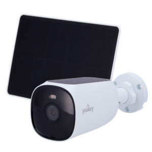 YouKey YOK-S420 Cámara Bullet Solar 4 MP Wi-Fi 6 con Batería 10000 mAh