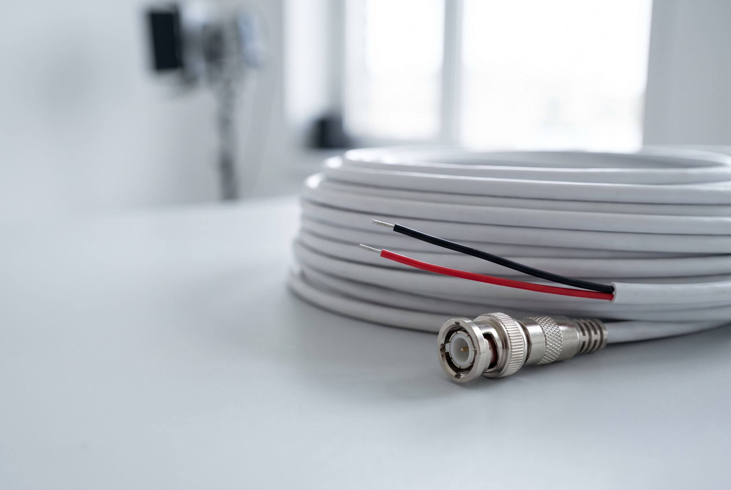 Cable coaxial y CCTV