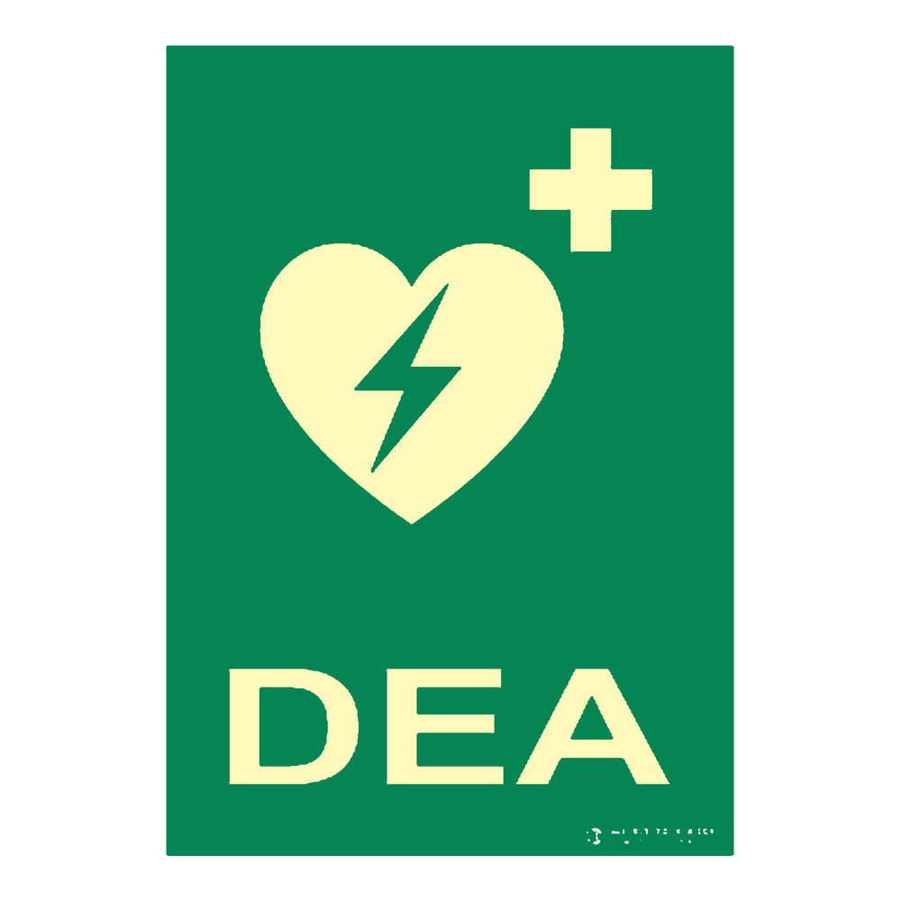Señal fotoluminiscente dea rectangular Clase B EYS-3200